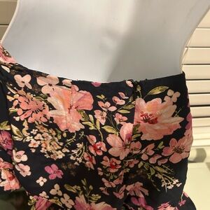 Floral Print Skirt “Lulus” XS